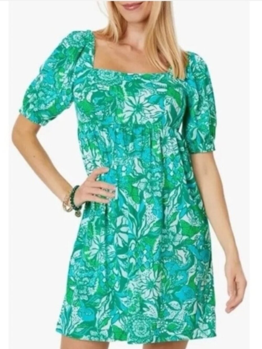 Lilly Pulitzer Delaney Short Sleeve Mini Dress Size 8